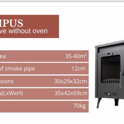 Olympus Wood Stove Without Oven